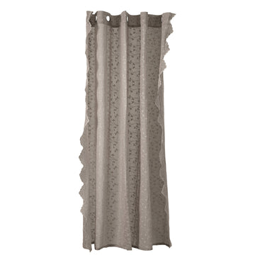 Eloise dusjforheng 200x160 cm. mørk sand