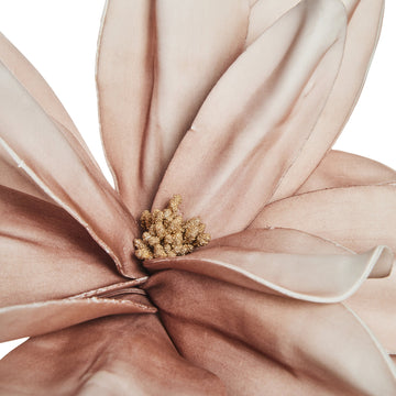 Happia skumblomma dekoration H30 cm. rosa