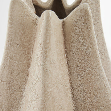 Valona vas H40,5 cm. sand keramik