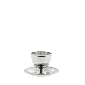 Sigrid äggkopp H10 Ø8 cm. silver