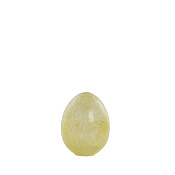 Murina Glasägg H15 cm. Gult