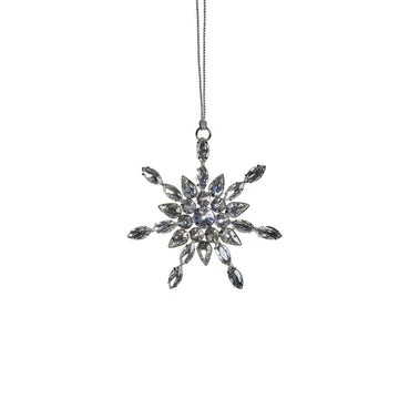 Ada ornament H9 cm. silver