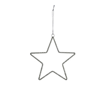 Ane ornament H cm. silver