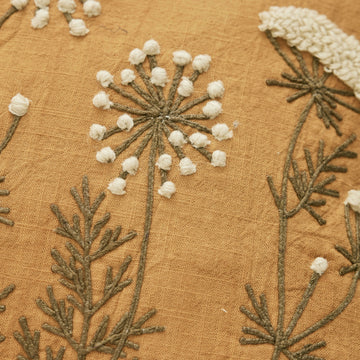 Emilde putetrekk 50x50 cm. ockra