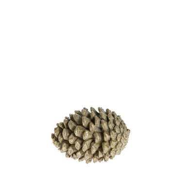 Serafina kotte H8,3 cm. ljust guld