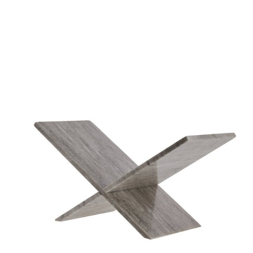 Elivinne magasinholder 45x20 cm mørk sand marmor