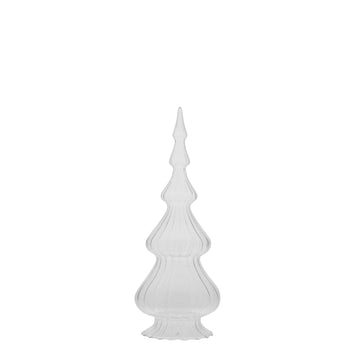 Asta dekoration H30 cm. transparent