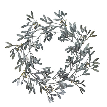 Mistlia dekoration H cm. antikk grå