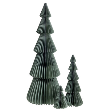 Poelle dekoration H70 cm. grön