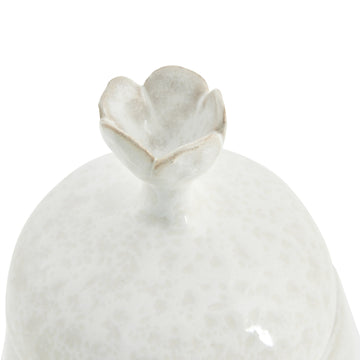 Helinna krukka H22 cm. vit