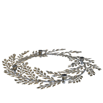 Misella adventsljusstake H52 cm. antikt silver