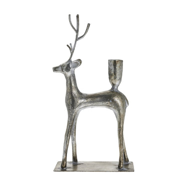 Misella ljushållare H29 cm. antikt silver