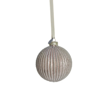 Norille dekoration H8 cm. støvet rosa