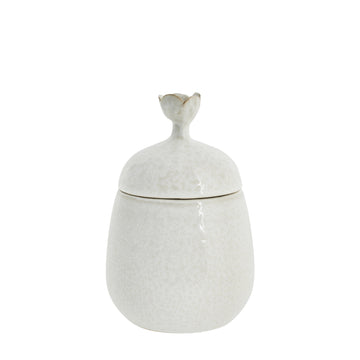 Helinna krukka H22 cm. vit
