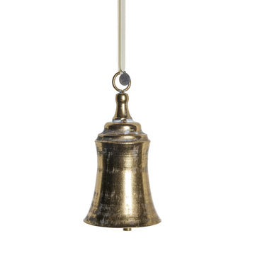 Missia ornament H18 cm. ljust guld