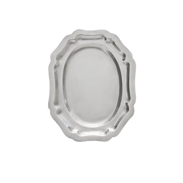 Philine bricka 24x18,5 cm. silver
