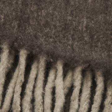 Essia pläd 170x130 cm. brun