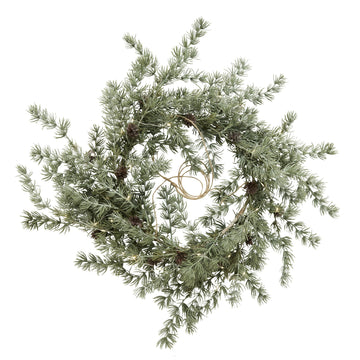 Cedille krans H8 cm. grön