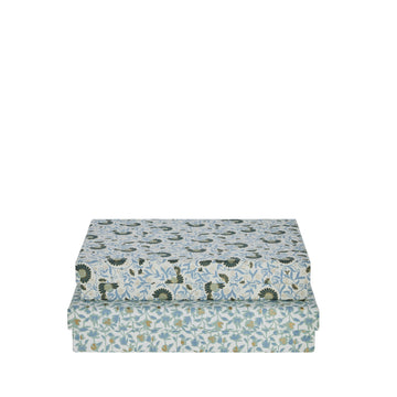 Ellen 2-pack eske sett 34 cm vit