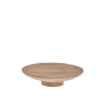Merle bricka Ø22 cm. natur akasietre
