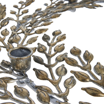 Misella adventsljusstake H52 cm. antikt silver