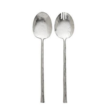 Demilla 2-pack salladsbestick 28 cm silver