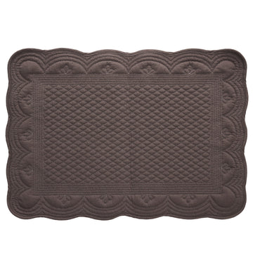 Estrid underlägg 48,5x33,5 cm. brun