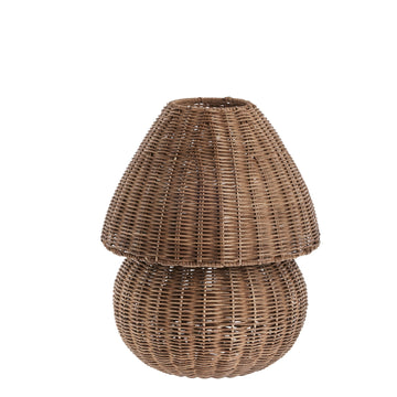 Esther bordslampa H34 cm. brun
