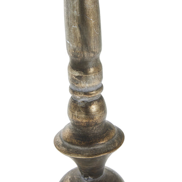 Misella ljushållare H49,5 cm. antikt silver