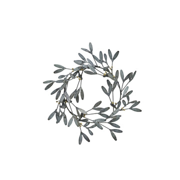 Mistlia dekoration H cm. antikk grå