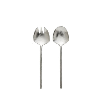 Demilla 2-pack salladsbestick 20 cm silver