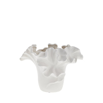 Isolde vas H17,4 cm. vit