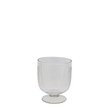 Carla vas H16 cm. transparent