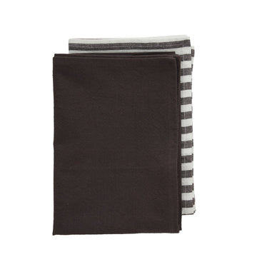 Estrille 2-pack kjøkkenhånkle 70 cm brun
