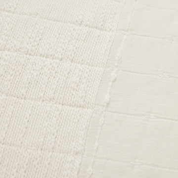 Isadora putetrekk 40x60 cm. benvit