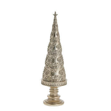 Semira dekoration H31,5 cm. ljust guld