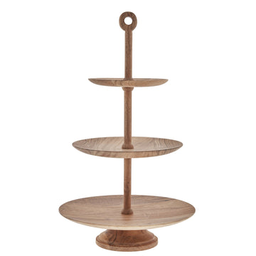 Merle serveringsfat H44 cm. natur