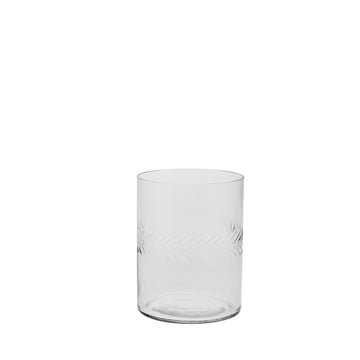 Carla vas H16,5 cm. transparent