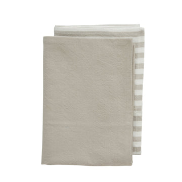 Estrille 2-pack kjøkkenhånkle 70 cm sand