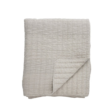 Isadora sengeteppe 260x240 cm. sand