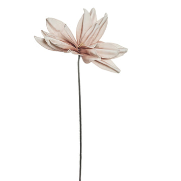 Happia skumblomma dekoration H30 cm. rosa