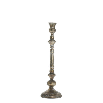 Misella ljushållare H42,5 cm. antikt silver