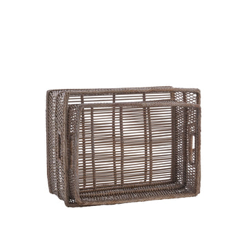 Norah väskset 30x40 cm. natur