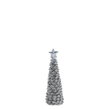 Serafina julgran H19,5 cm. antikt silver