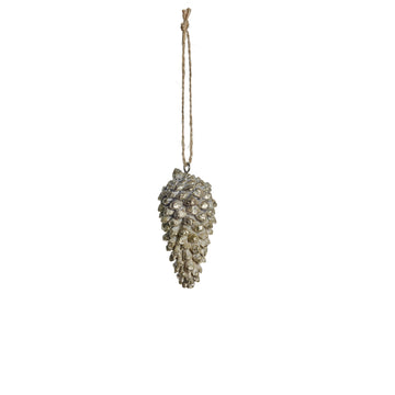 Serafina kotte H8,2 cm. ljust guld