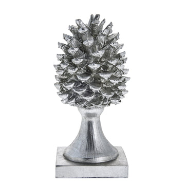 Serafina kotte H21 cm. antikt silver