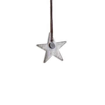 Elina ornament H1,5 cm. mørk sand