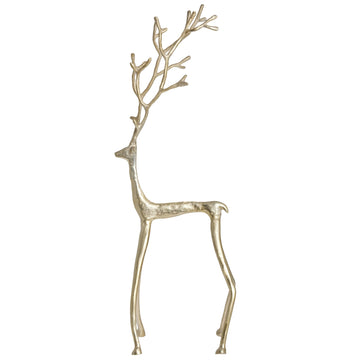 Marely dekoration H73 cm. ljust guld