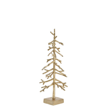 Marline dekoration H51 cm. ljust guld