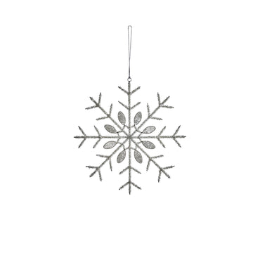 Augusta ornament H25 cm. silver